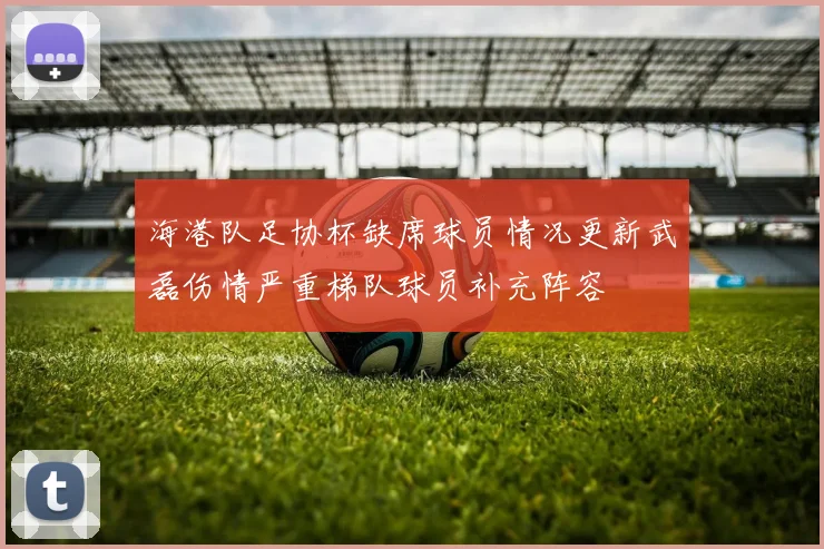 海港队足协杯缺席球员情况更新武磊伤情严重梯队球员补充阵容